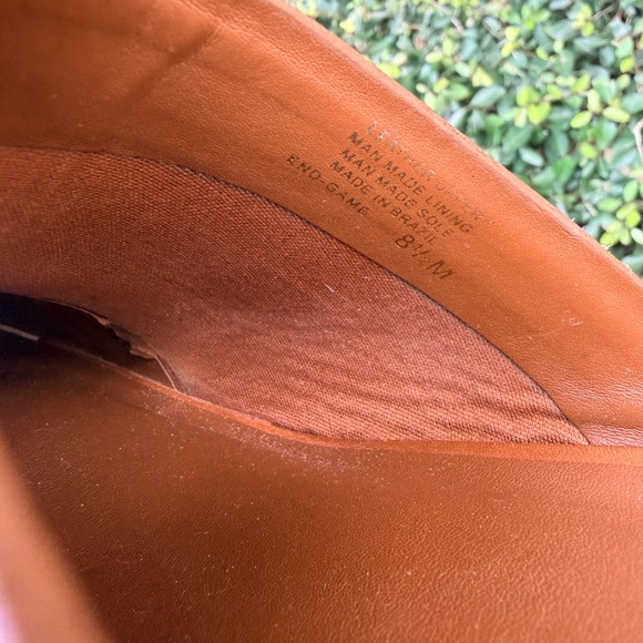 Giani Bernini Lime Green and Tan Mules - Picture 8 of 8